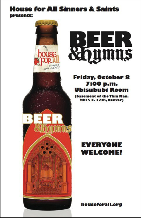 Beer & Hymns poster